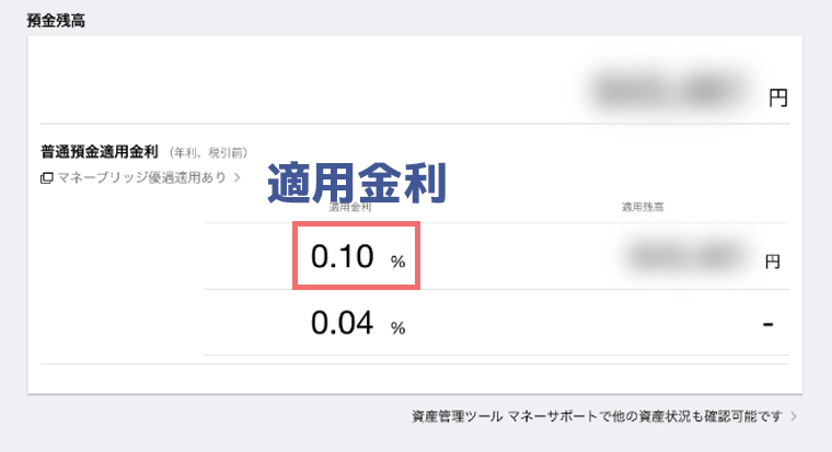 楽天証券 マネーブリッジ 金利 0.10%